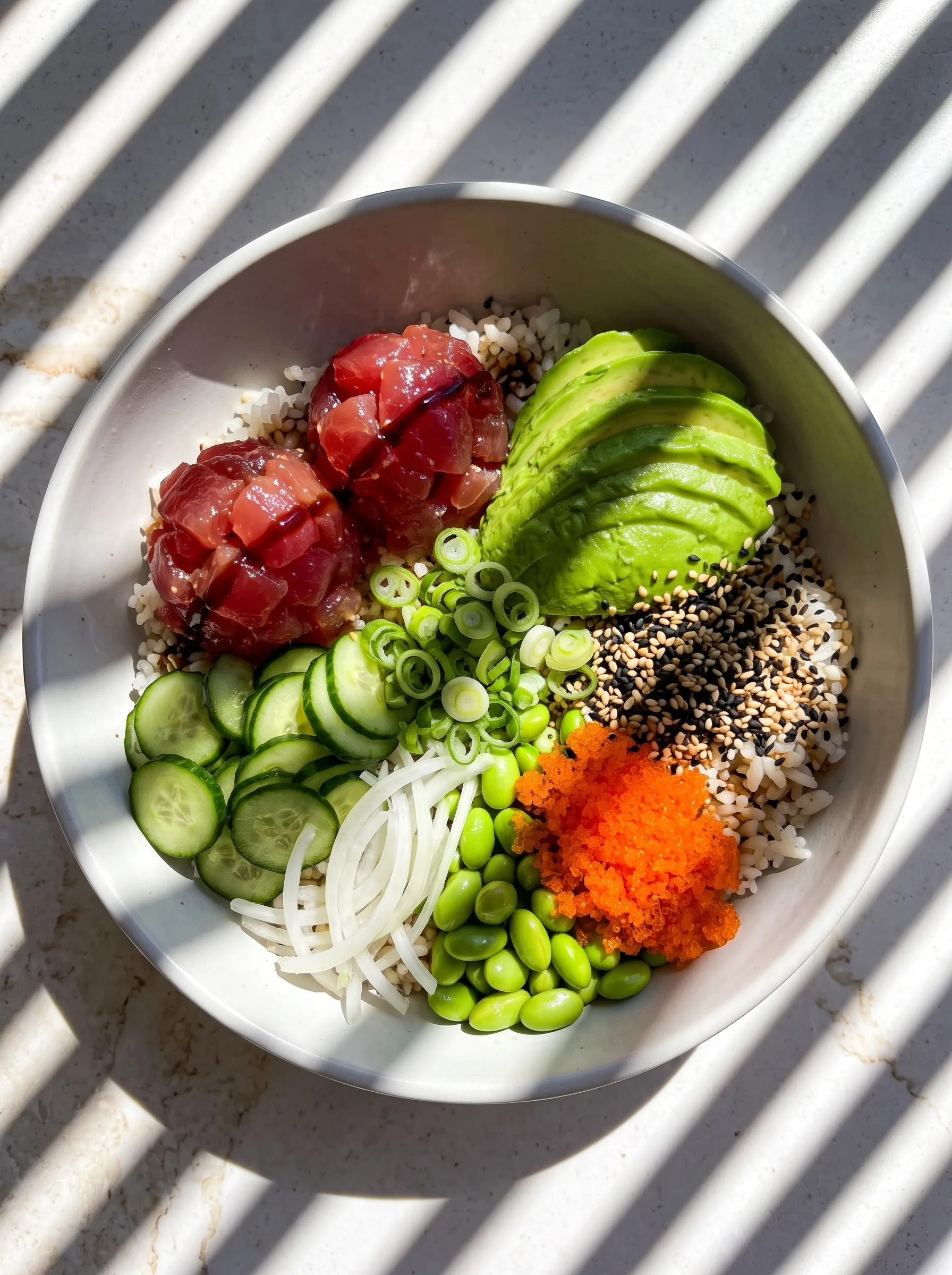 Marea poke and açaí bowls self-order kiosk demo